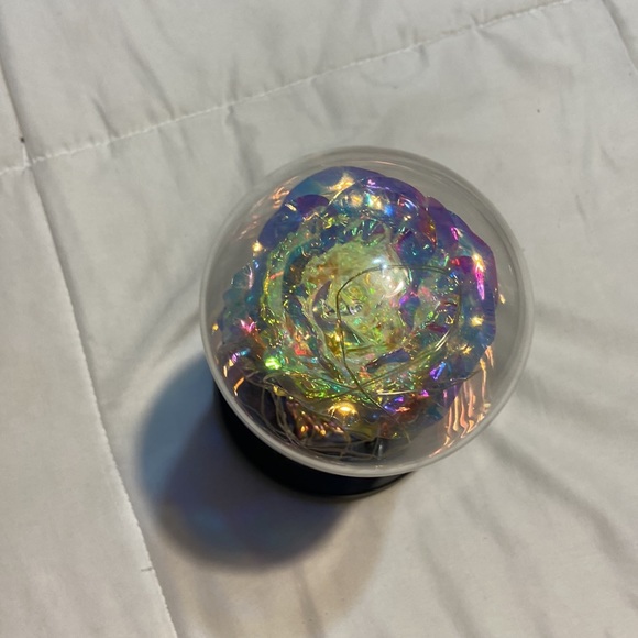 A rose lamp, white - Picture 2 of 2